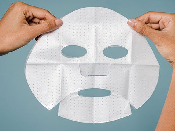 Envasado de mascarilla facial